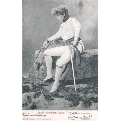  Sarah Bernhardt dans l'Aiglon" 